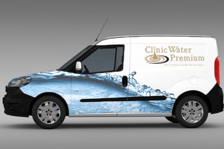 Decoração Viatura Clinic Water Premium
